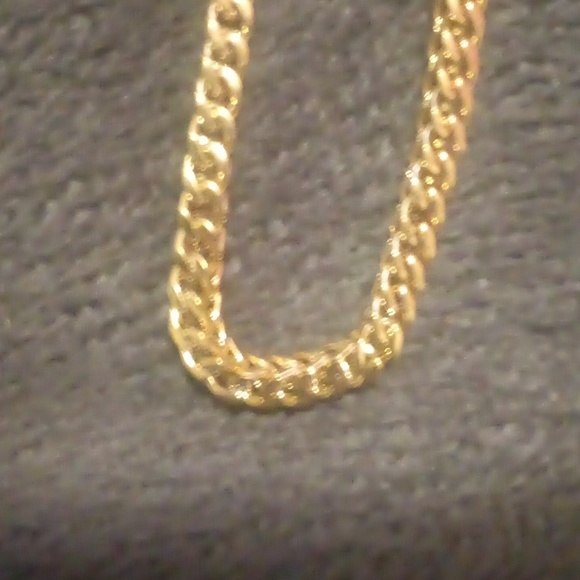 18" inch 3mm 18k gold plated Franco chain - Picture 6 of 6